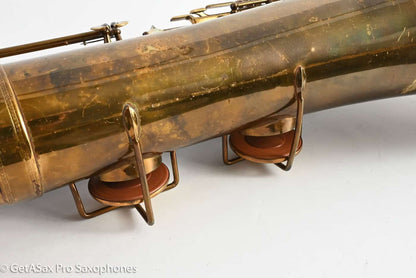 Selmer Super Sax Baritone Relacquer Recent Full Repad Good Condition 14999