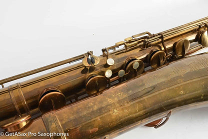 Selmer Super Sax Baritone Relacquer Recent Full Repad Good Condition 14999