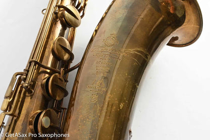 Selmer Super Sax Baritone Relacquer Recent Full Repad Good Condition 14999