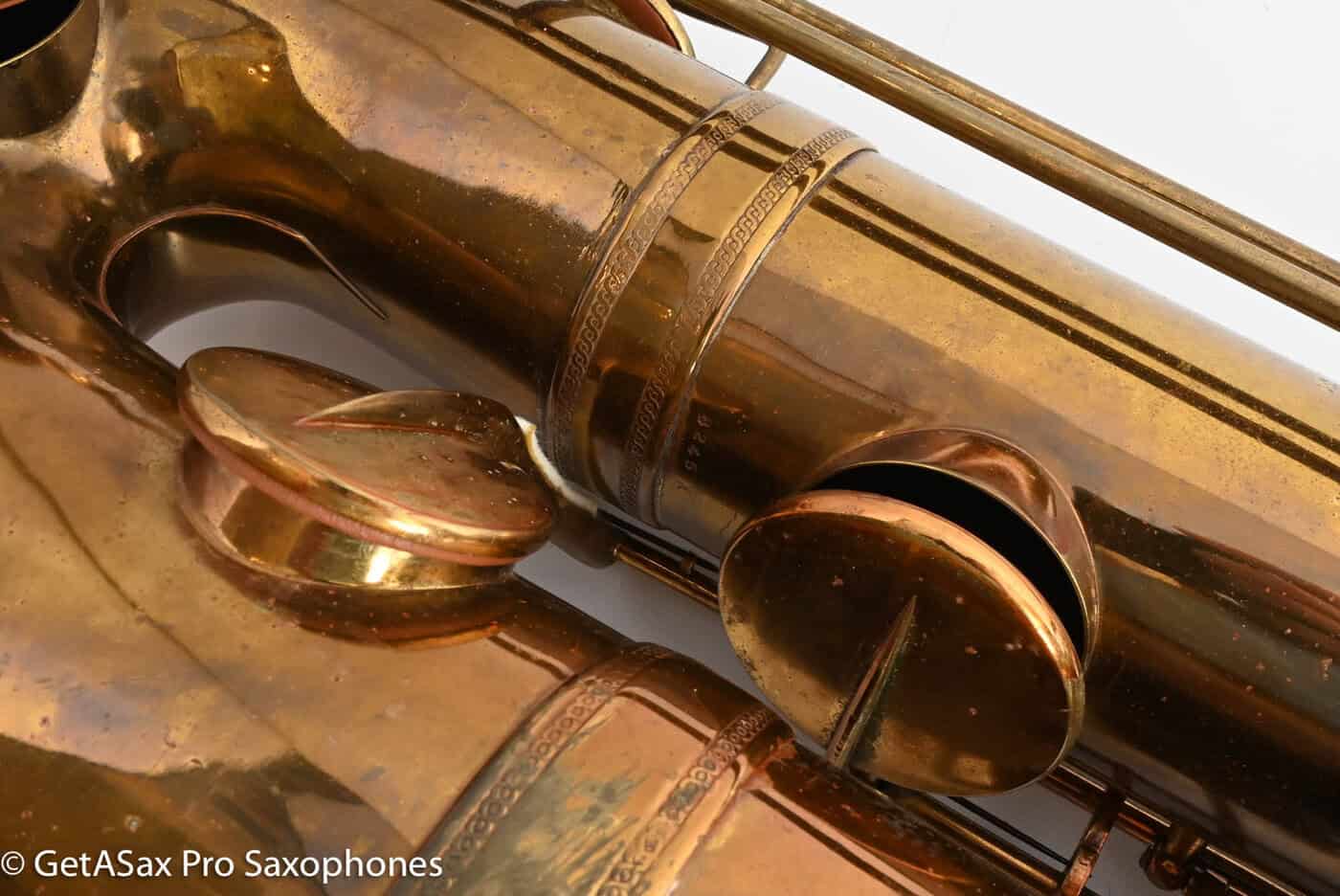 Selmer Super Sax Baritone Relacquer Recent Full Repad Good Condition 14999