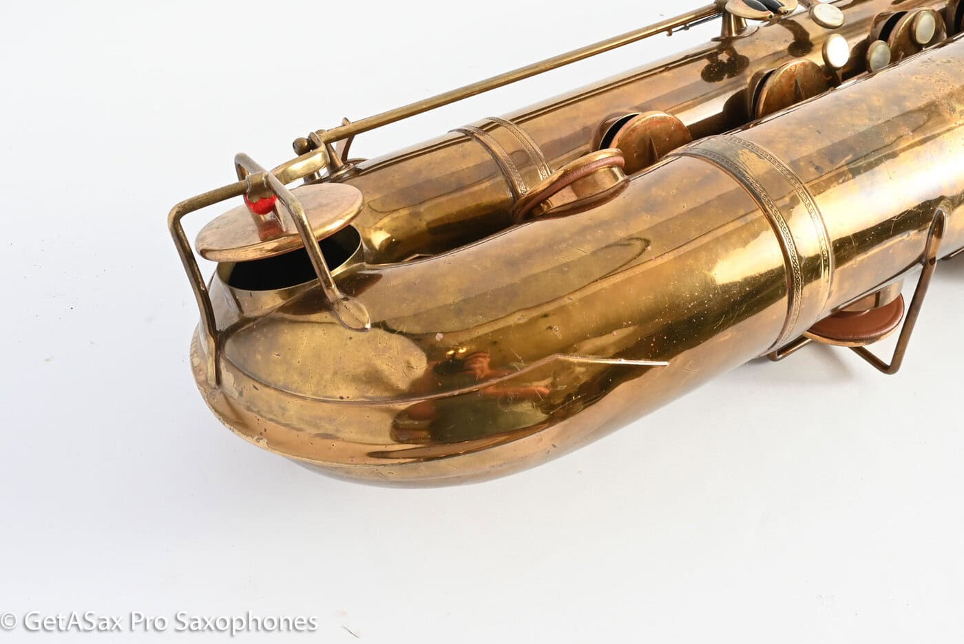 Selmer Super Sax Baritone Relacquer Recent Full Repad Good Condition 14999