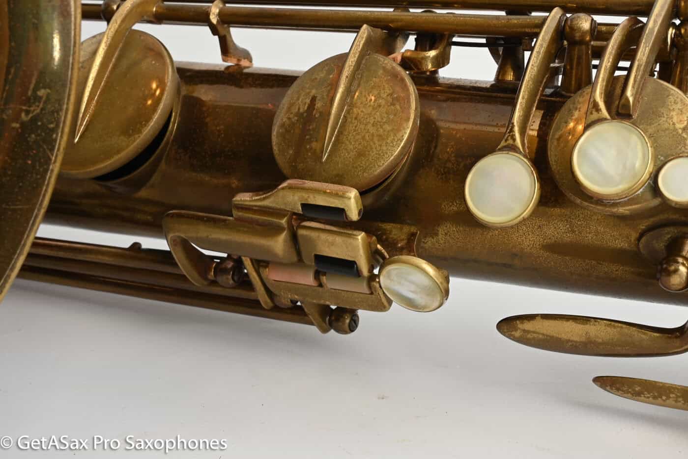 Selmer Super Sax Baritone Relacquer Recent Full Repad Good Condition 14999
