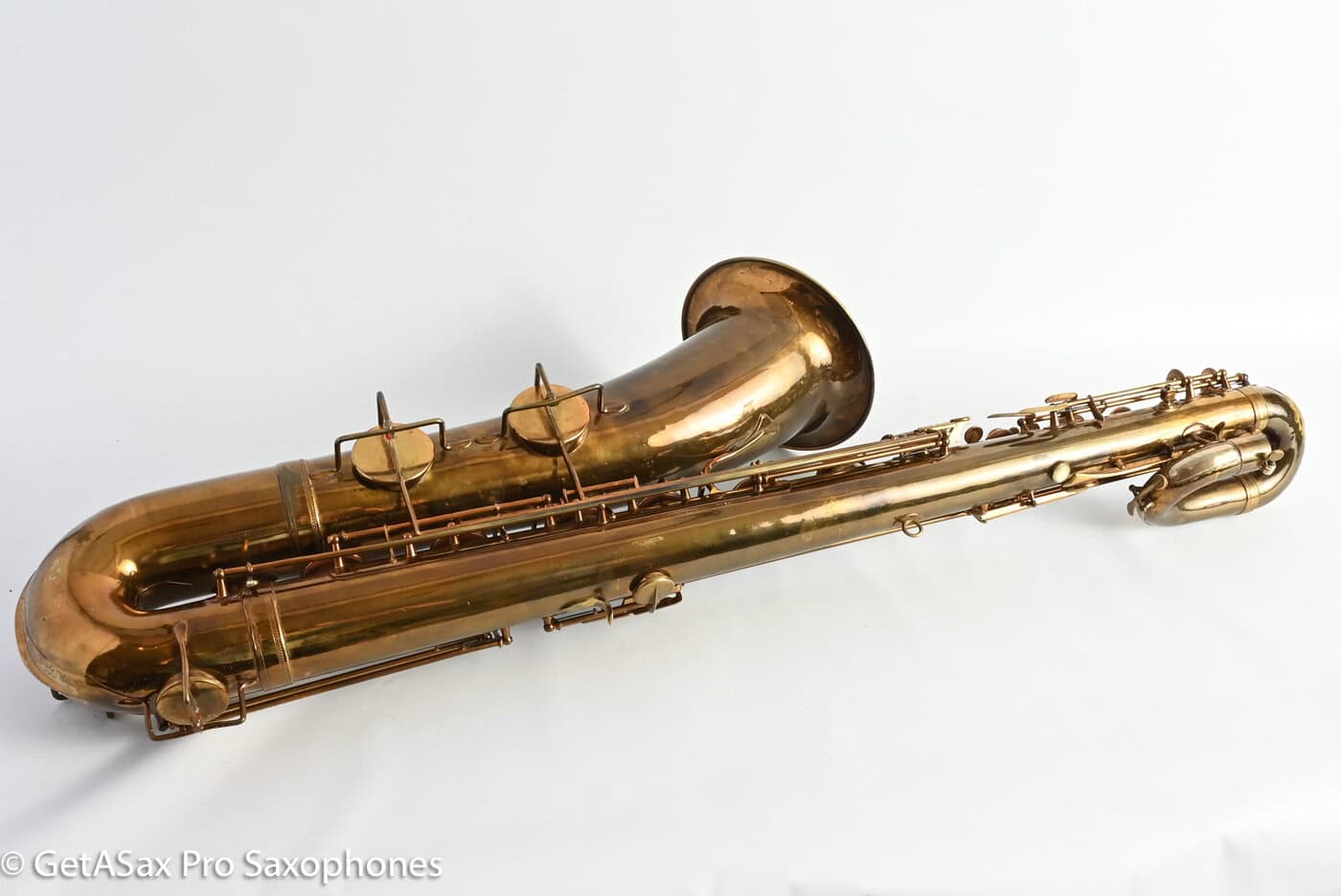 Selmer Super Sax Baritone Relacquer Recent Full Repad Good Condition 14999