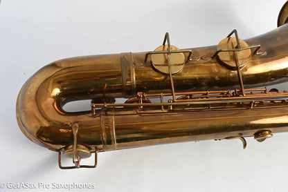 Selmer Super Sax Baritone Relacquer Recent Full Repad Good Condition 14999