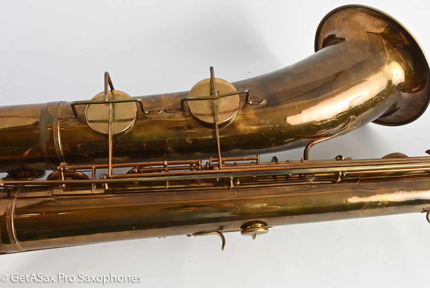 Selmer Super Sax Baritone Relacquer Recent Full Repad Good Condition 14999
