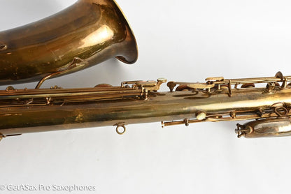 Selmer Super Sax Baritone Relacquer Recent Full Repad Good Condition 14999