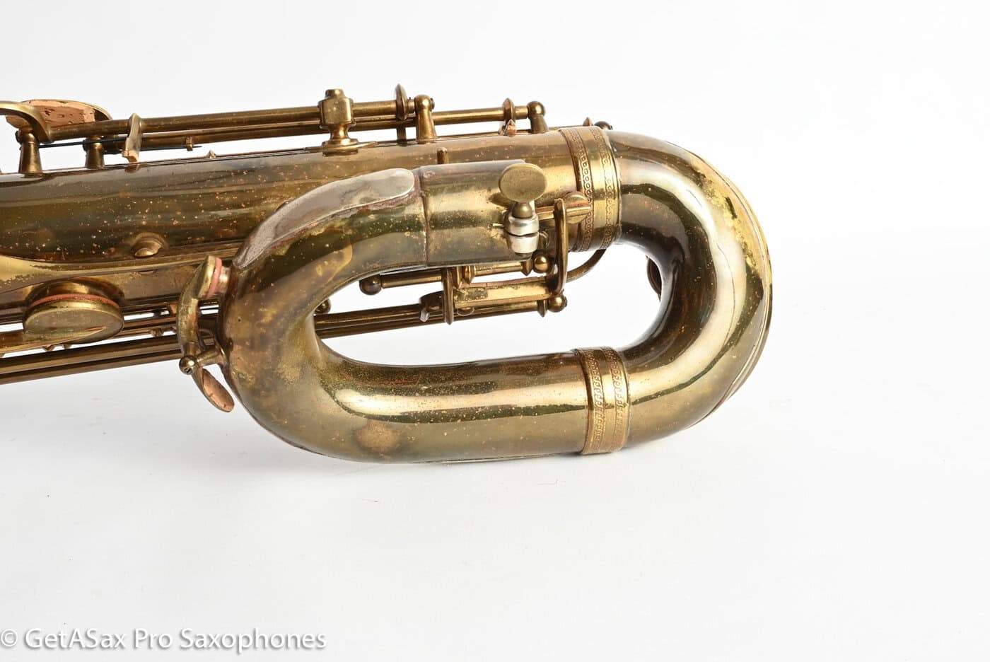 Selmer Super Sax Baritone Relacquer Recent Full Repad Good Condition 14999