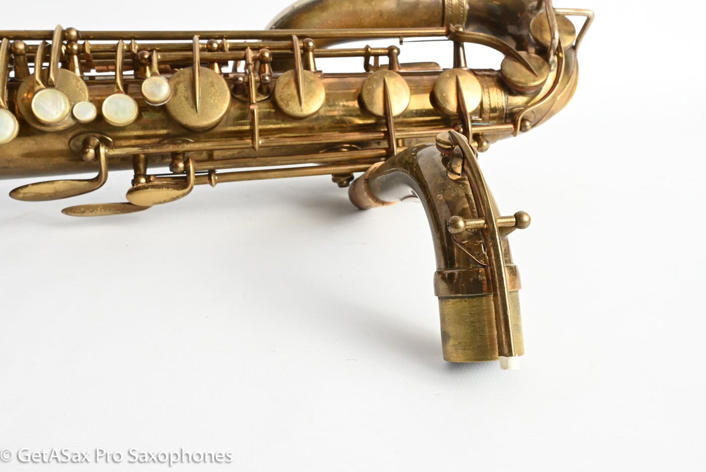Selmer Super Sax Baritone Relacquer Recent Full Repad Good Condition 14999