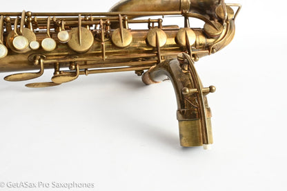Selmer Super Sax Baritone Relacquer Recent Full Repad Good Condition 14999