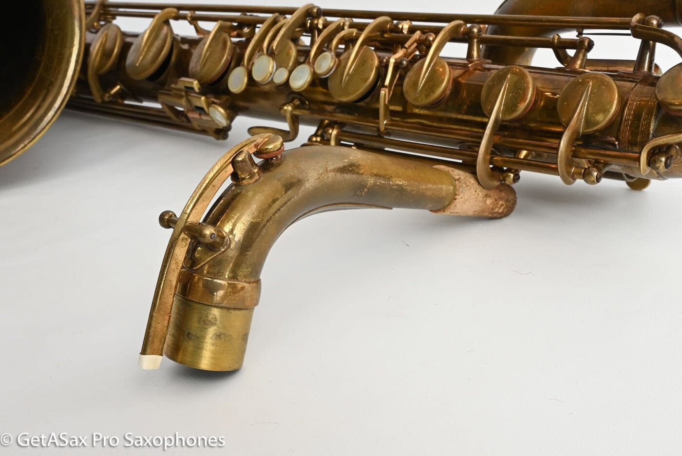 Selmer Super Sax Baritone Relacquer Recent Full Repad Good Condition 14999