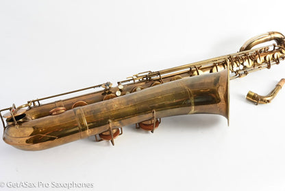 Selmer Super Sax Baritone Relacquer Recent Full Repad Good Condition 14999
