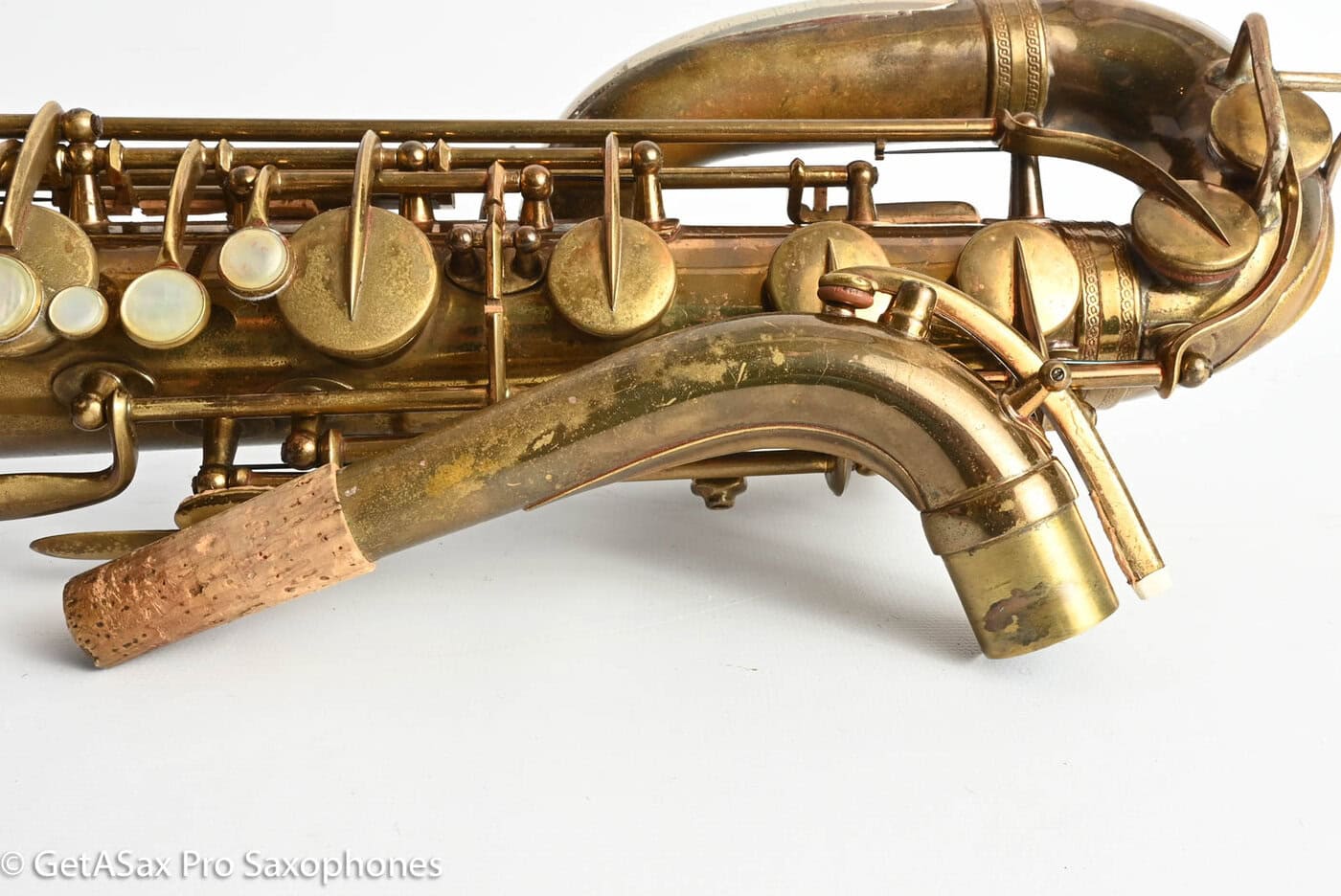 Selmer Super Sax Baritone Relacquer Recent Full Repad Good Condition 14999