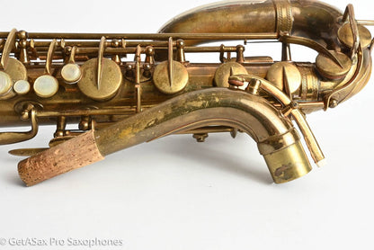 Selmer Super Sax Baritone Relacquer Recent Full Repad Good Condition 14999