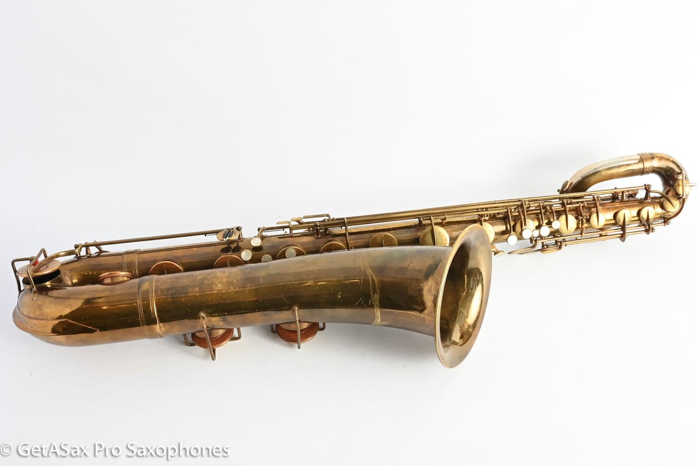 Selmer Super Sax Baritone Relacquer Recent Full Repad Good Condition 14999