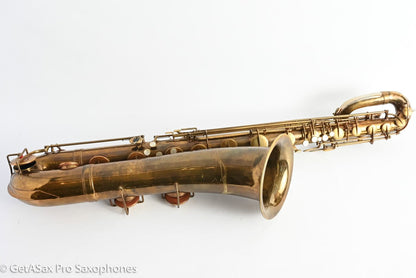 Selmer Super Sax Baritone Relacquer Recent Full Repad Good Condition 14999
