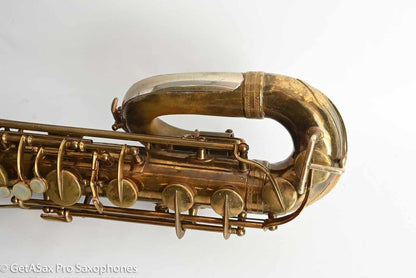 Selmer Super Sax Baritone Relacquer Recent Full Repad Good Condition 14999