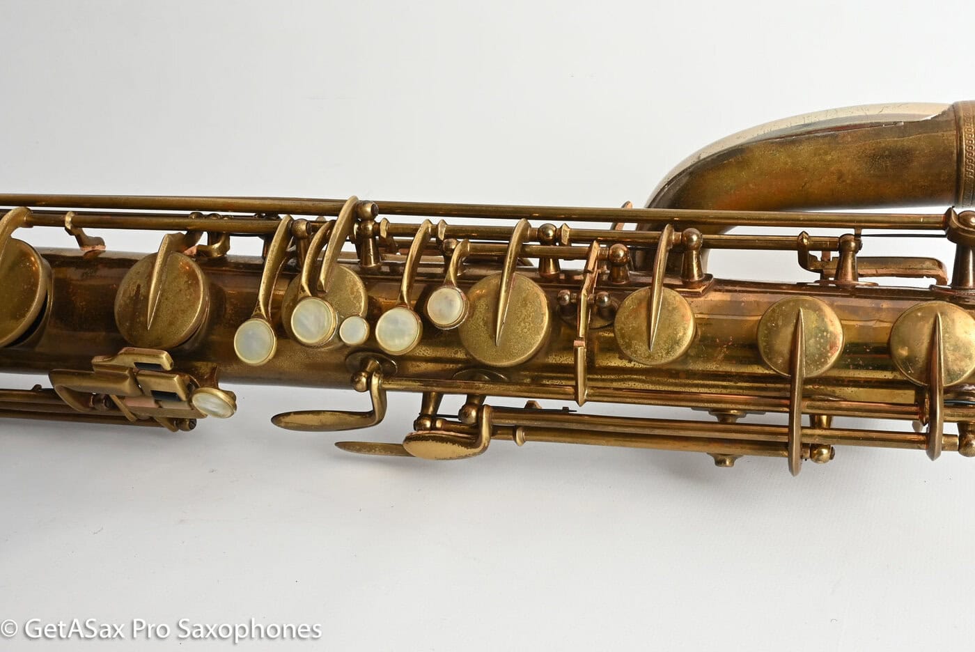 Selmer Super Sax Baritone Relacquer Recent Full Repad Good Condition 14999