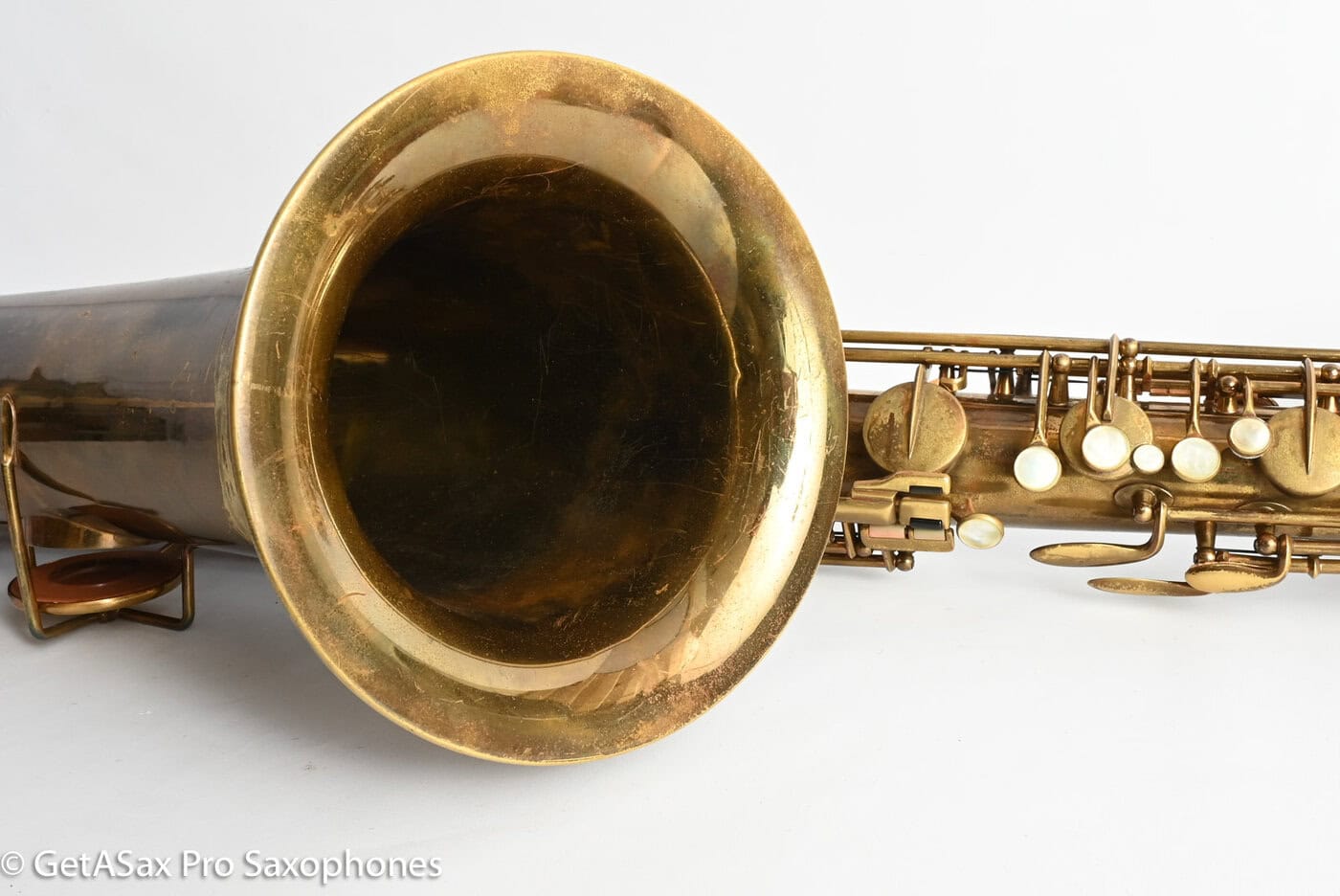 Selmer Super Sax Baritone Relacquer Recent Full Repad Good Condition 14999