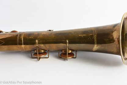 Selmer Super Sax Baritone Relacquer Recent Full Repad Good Condition 14999