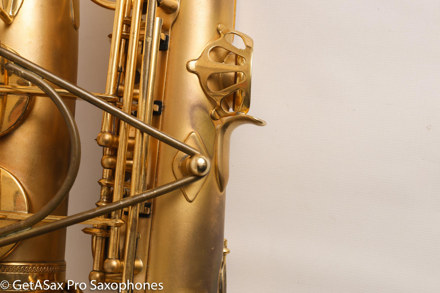Selmer Super Sax Cigar Cutter Alto Saxophone Original Gold Plate Fresh Overhaul! 17618