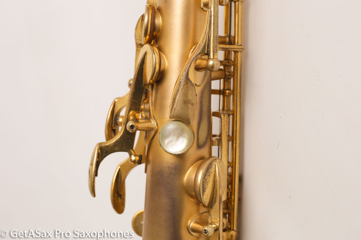 Selmer Super Sax Cigar Cutter Alto Saxophone Original Gold Plate Fresh Overhaul! 17618
