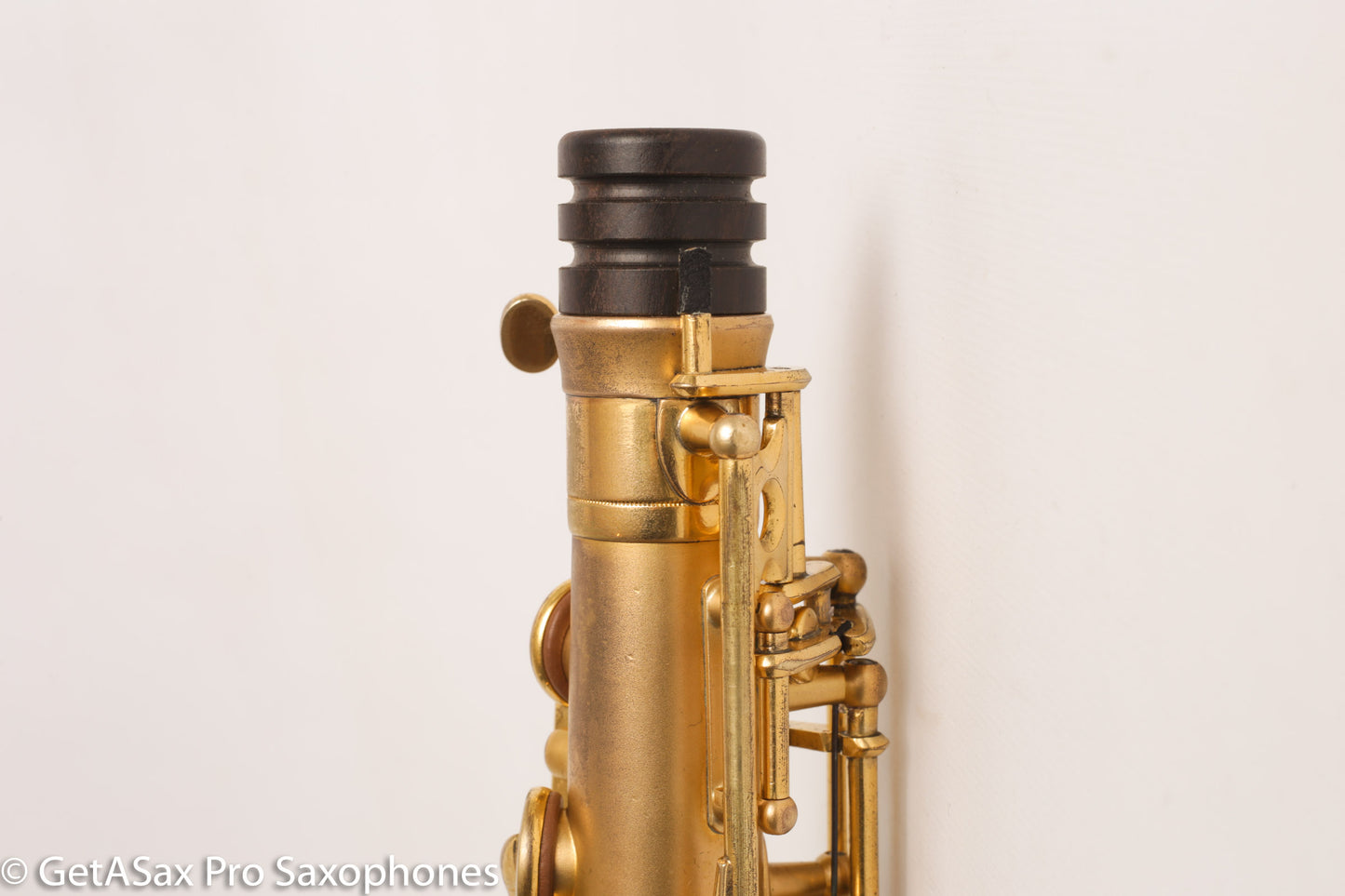 Selmer Super Sax Cigar Cutter Alto Saxophone Original Gold Plate Fresh Overhaul! 17618