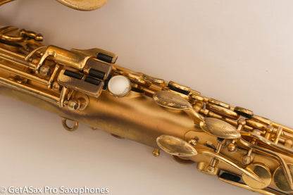 Selmer Super Sax Cigar Cutter Alto Saxophone Original Gold Plate Fresh Overhaul! 17618