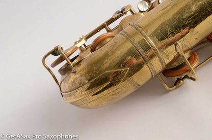 Selmer Cigar Cutter Super Sax Tenor Saxophone 17xxx Original Overhauled Modern Keywork!