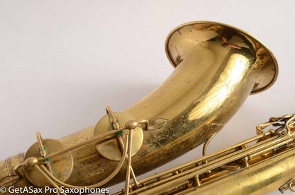 Selmer Cigar Cutter Super Sax Tenor Saxophone 17xxx Original Overhauled Modern Keywork!