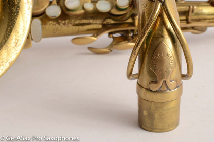 Selmer Cigar Cutter Super Sax Tenor Saxophone 17xxx Original Overhauled Modern Keywork!