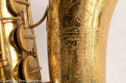 Selmer Cigar Cutter Super Sax Tenor Saxophone 17xxx Original Overhauled Modern Keywork!