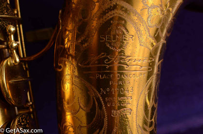 Selmer Super Sax Tenor 17xxx Matt Stohrer Overhaul Deluxe Engraving!