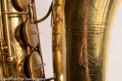 Selmer Super Sax 'Cigar Cutter' Tenor Saxophone 18318 RARE!