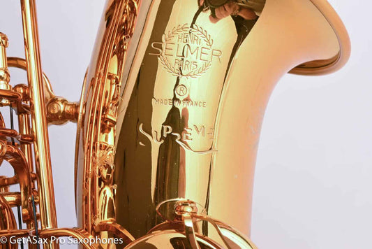 Selmer Supreme Alto Near Mint Original Condition 842487