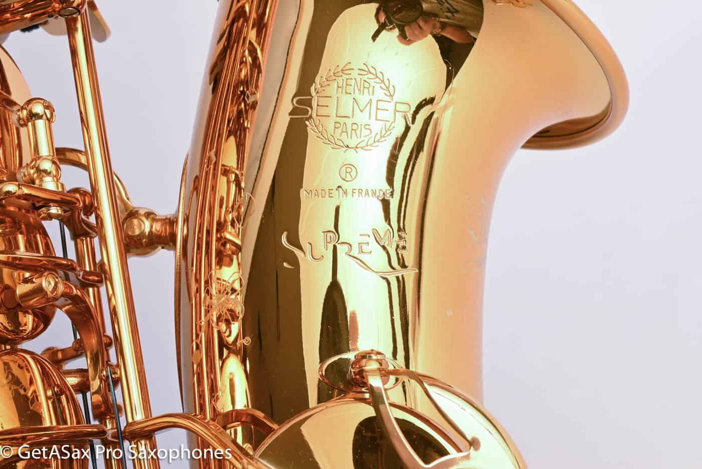 Selmer Supreme Alto Near Mint Original Condition 842487