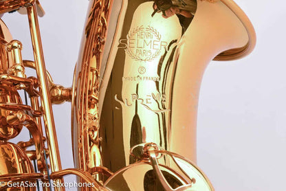 Selmer Supreme Alto Near Mint Original Condition 842487