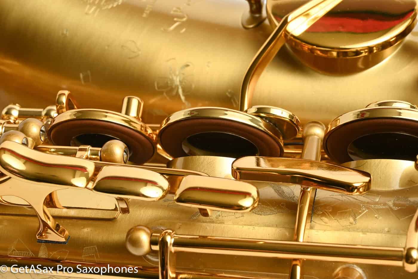 Selmer Supreme Professional Alto Brushed Gold (Lacquer) Near Mint 844487