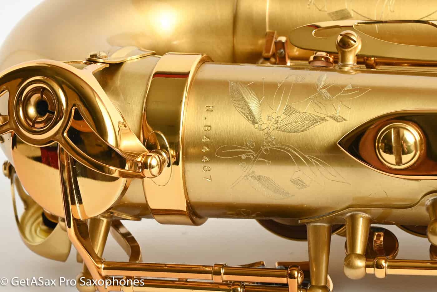 Selmer Supreme Professional Alto Brushed Gold (Lacquer) Near Mint 844487