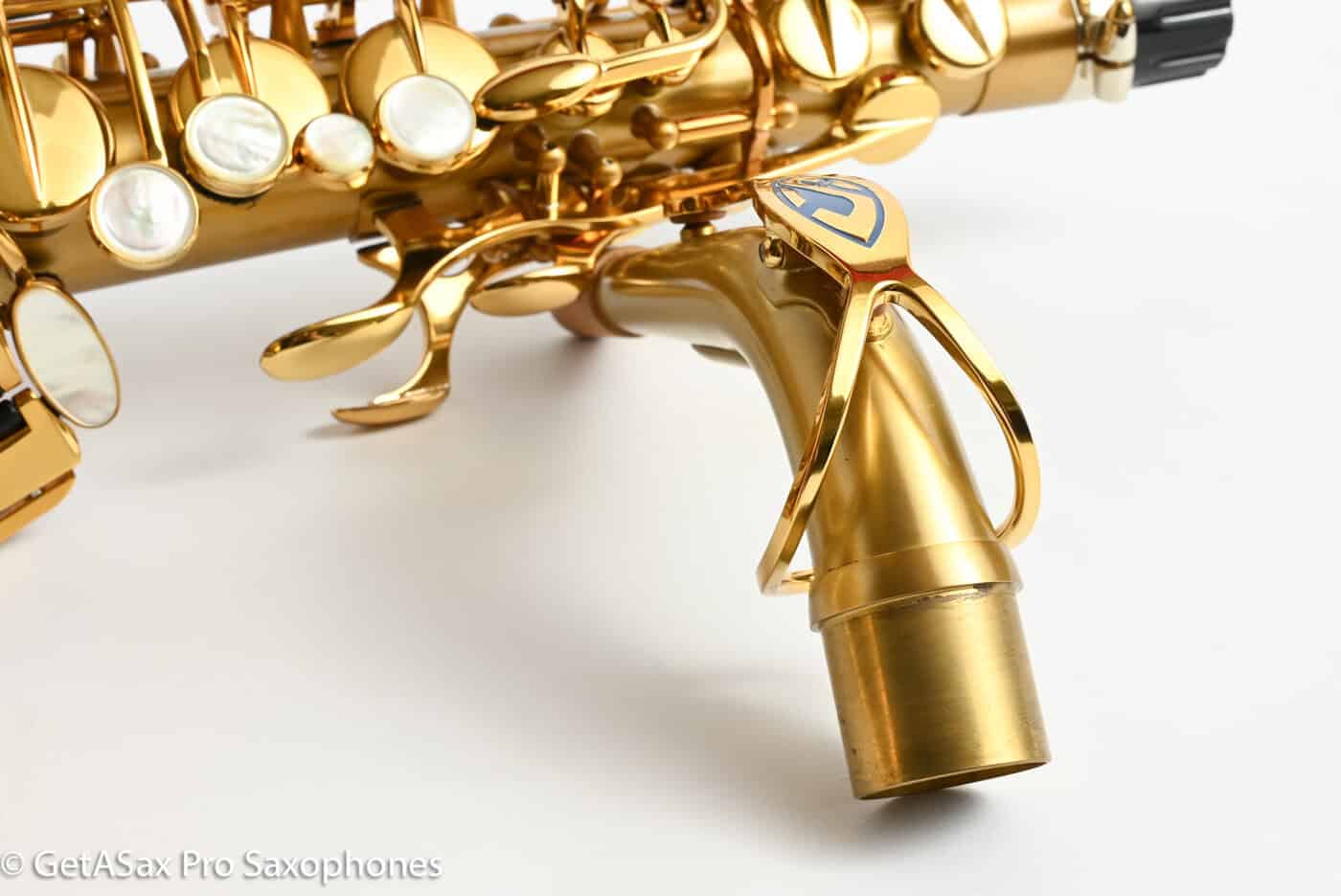 Selmer Supreme Professional Alto Brushed Gold (Lacquer) Near Mint 844487