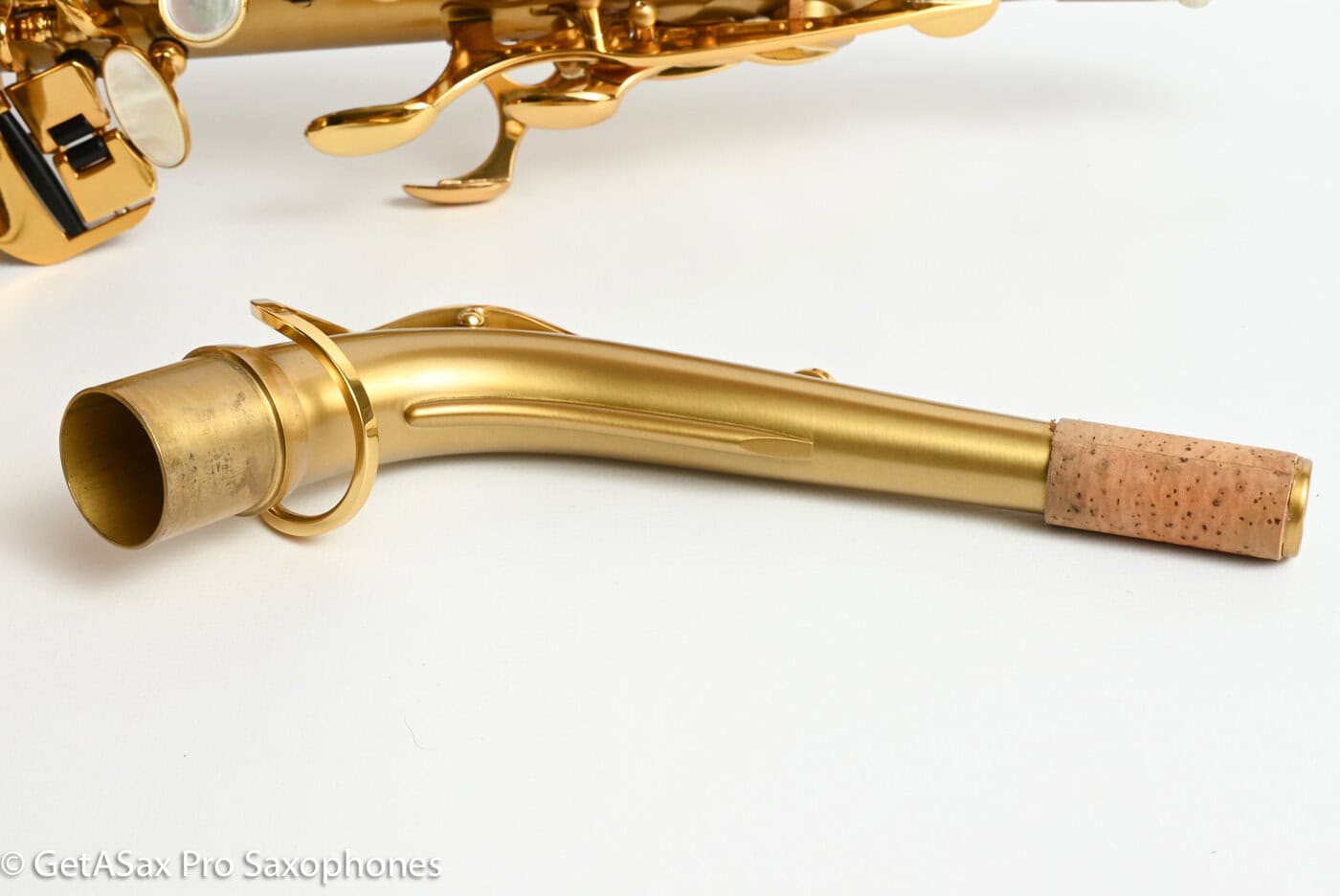 Selmer Supreme Professional Alto Brushed Gold (Lacquer) Near Mint 844487