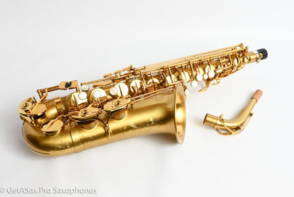Selmer Supreme Professional Alto Brushed Gold (Lacquer) Near Mint 844487