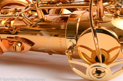 Selmer Supreme Alto Dark Lacquer Like New Plus Thorough Setup