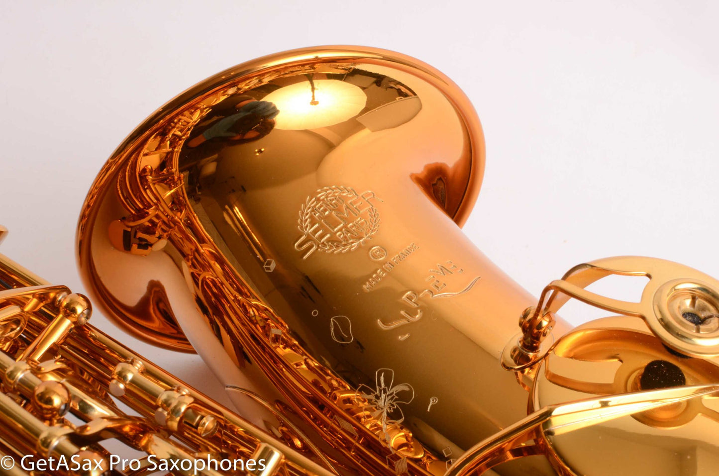 Selmer Supreme Alto Dark Lacquer Like New Plus Thorough Setup