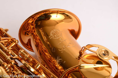 Selmer Supreme Alto Dark Lacquer Like New Plus Thorough Setup