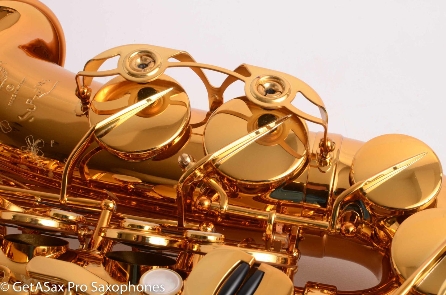 Selmer Supreme Alto Dark Lacquer Like New Plus Thorough Setup