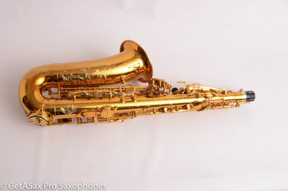Selmer Supreme Alto Dark Lacquer Like New Plus Thorough Setup