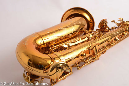 Selmer Supreme Alto Dark Lacquer Like New Plus Thorough Setup