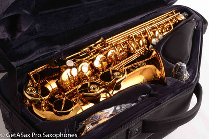 Selmer Supreme Alto Dark Lacquer Like New Plus Thorough Setup