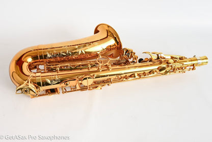 Selmer Supreme Professional Alto Dark Lacquer Near Mint + $800 Setup Great Deal! 848863