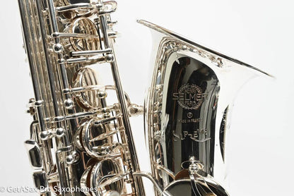 Selmer Supreme Professional Alto Silver Plated Near Mint + Setup 826147
